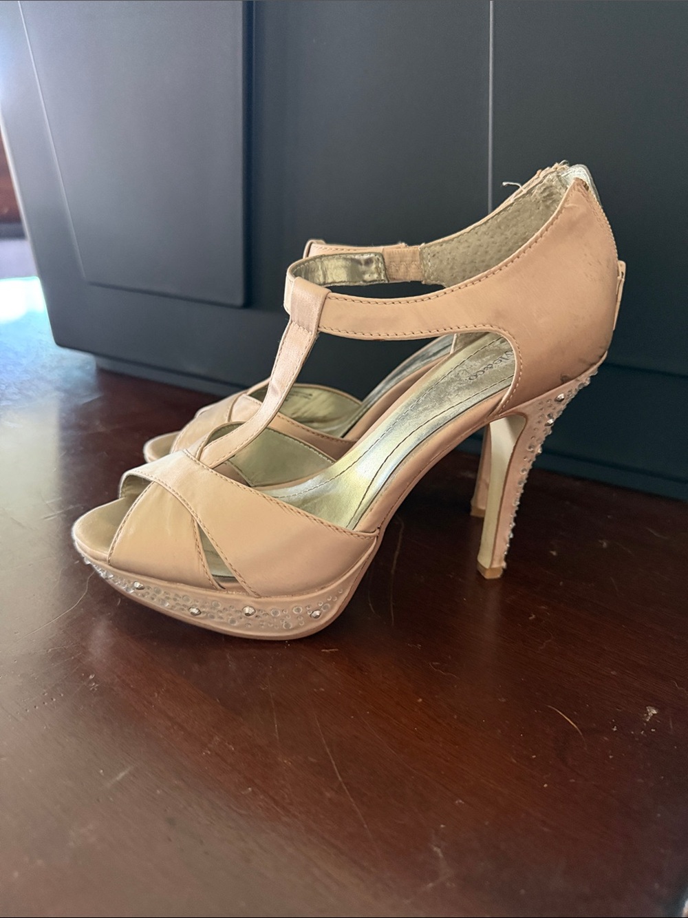 Suki Open-Toe Platform Heels